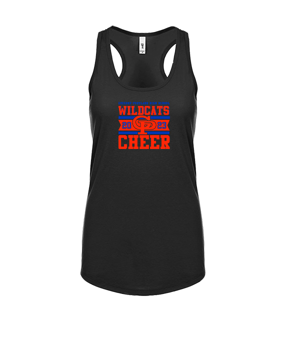 Gregory Portland HS Cheer Stamp - Womens Tank Top
