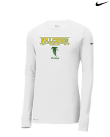 Groves HS Wrestling Border - Nike Dri-Fit Poly Long Sleeve