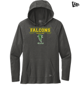 Groves HS Wrestling Border - New Era Tri Blend Hoodie