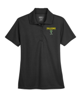 Groves HS Wrestling Border - Womens Polo