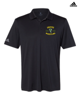 Groves HS Wrestling Curve - Adidas Men's Performance Polo
