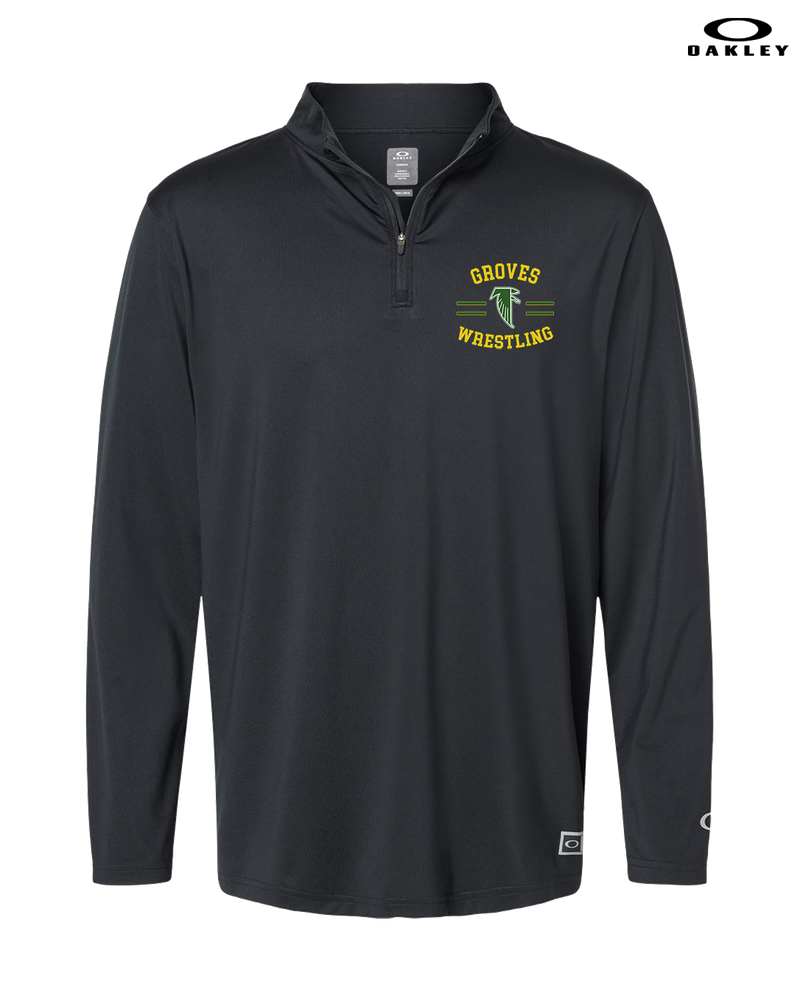 Groves HS Wrestling Curve - Oakley Quarter Zip