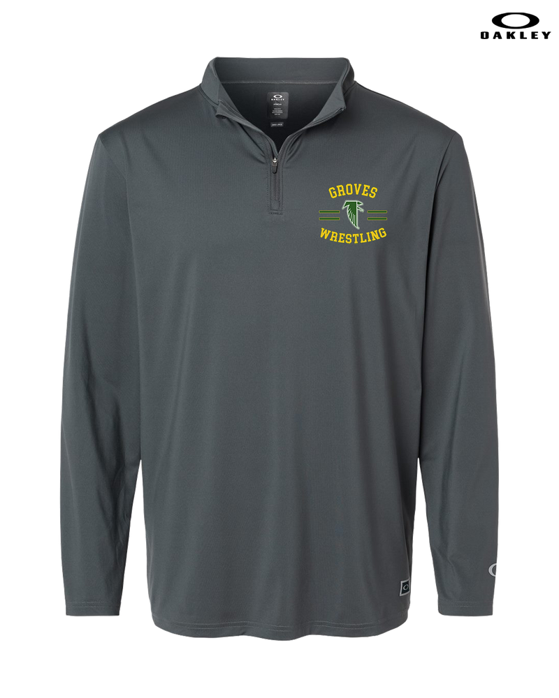 Groves HS Wrestling Curve - Oakley Quarter Zip