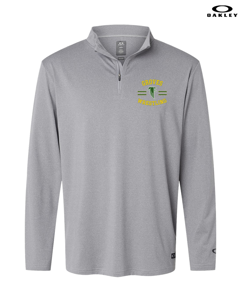 Groves HS Wrestling Curve - Oakley Quarter Zip