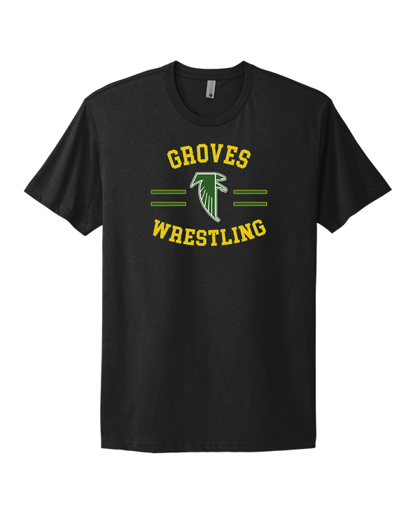 Groves HS Wrestling Curve - Select Cotton T-Shirt