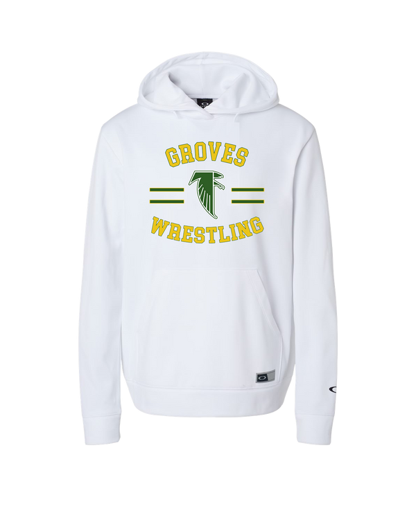 Groves HS Wrestling Curve - Oakley Hydrolix Hooded Sweatshirt