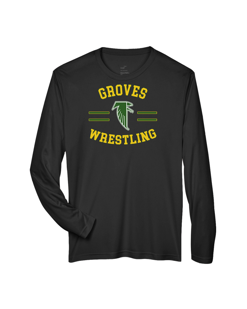 Groves HS Wrestling Curve - Performance Long Sleeve