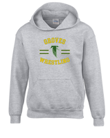 Groves HS Wrestling Curve - Cotton Hoodie