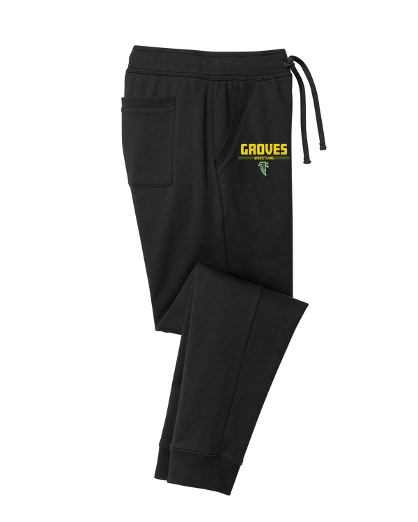 Groves HS Wrestling Keen - Cotton Joggers