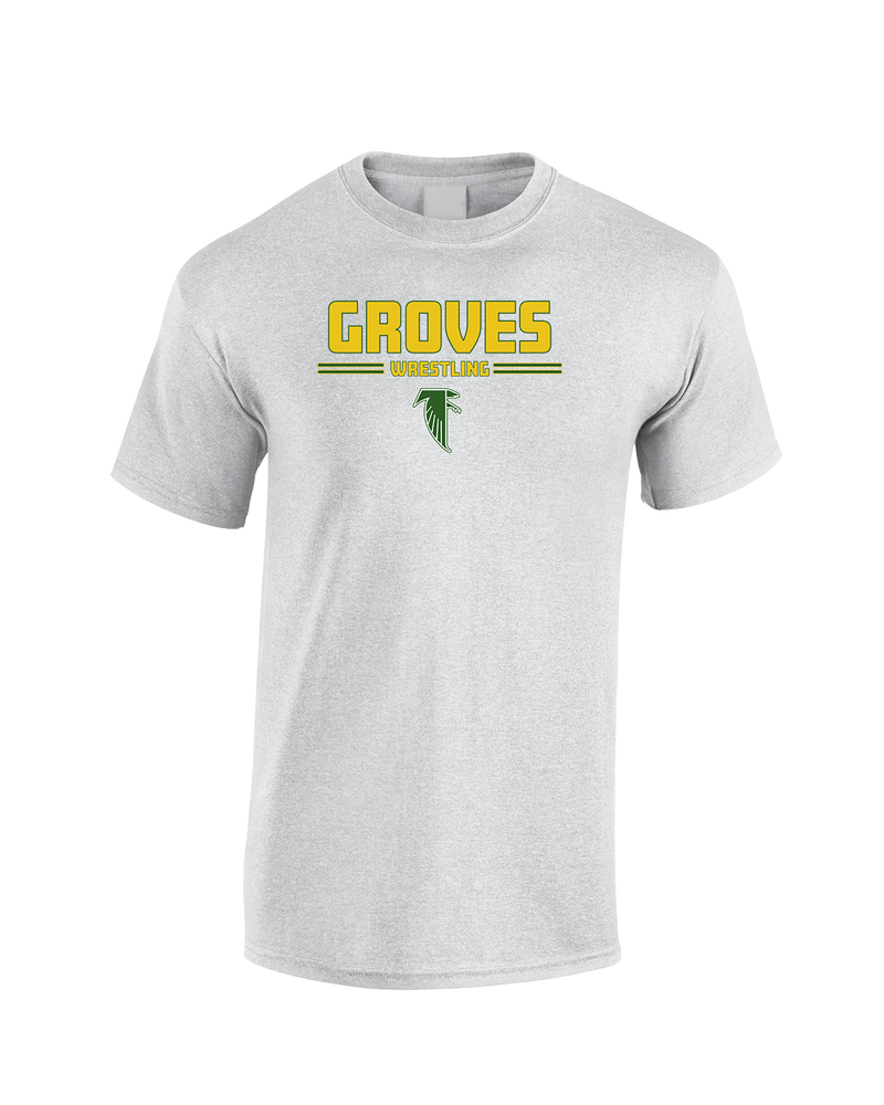 Groves HS Wrestling Keen - Cotton T-Shirt
