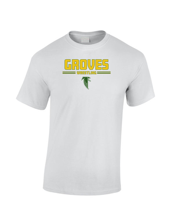 Groves HS Wrestling Keen - Cotton T-Shirt