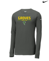 Groves HS Wrestling Keen - Nike Dri-Fit Poly Long Sleeve