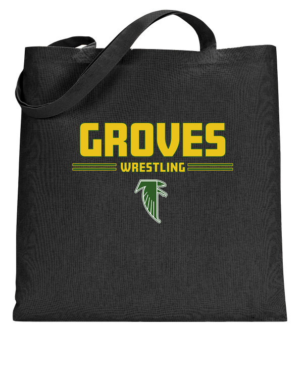 Groves HS Wrestling Keen - Tote Bag
