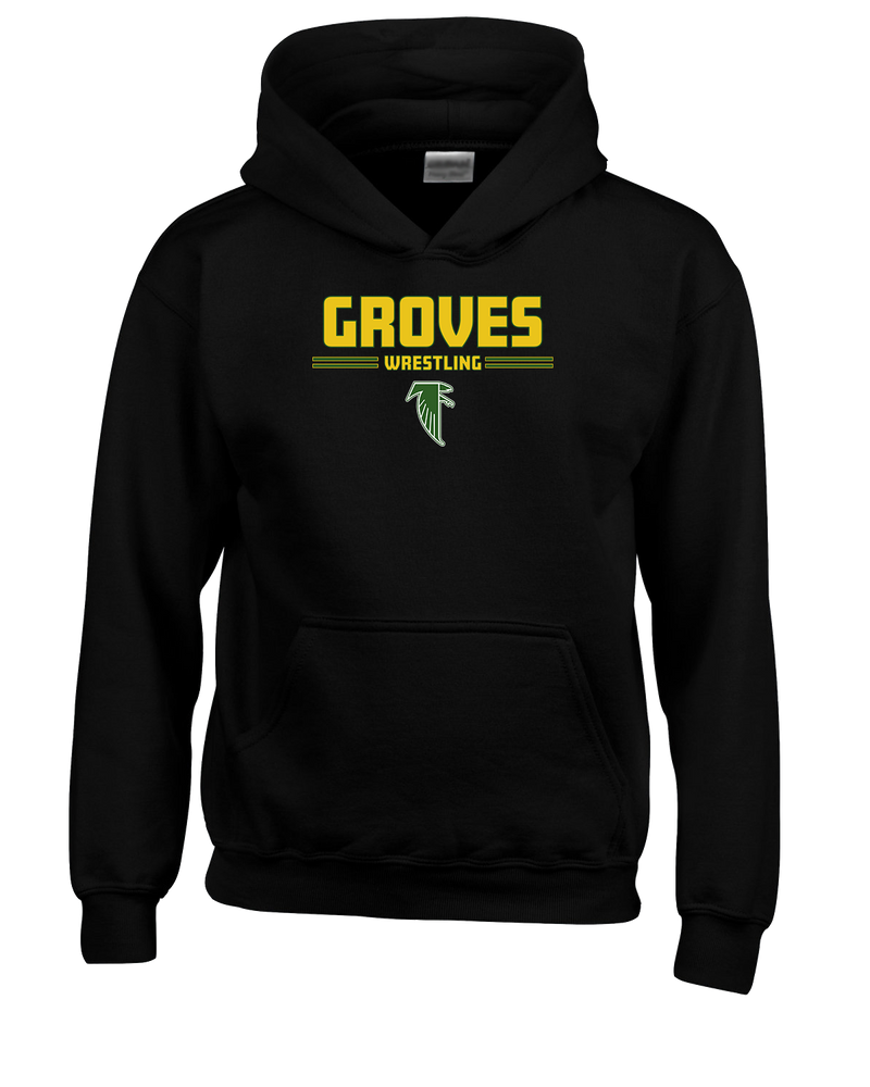 Groves HS Wrestling Keen - Cotton Hoodie