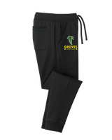 Groves HS Wrestling Stacked - Cotton Joggers