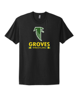 Groves HS Wrestling Stacked - Select Cotton T-Shirt