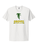 Groves HS Wrestling Stacked - Select Cotton T-Shirt
