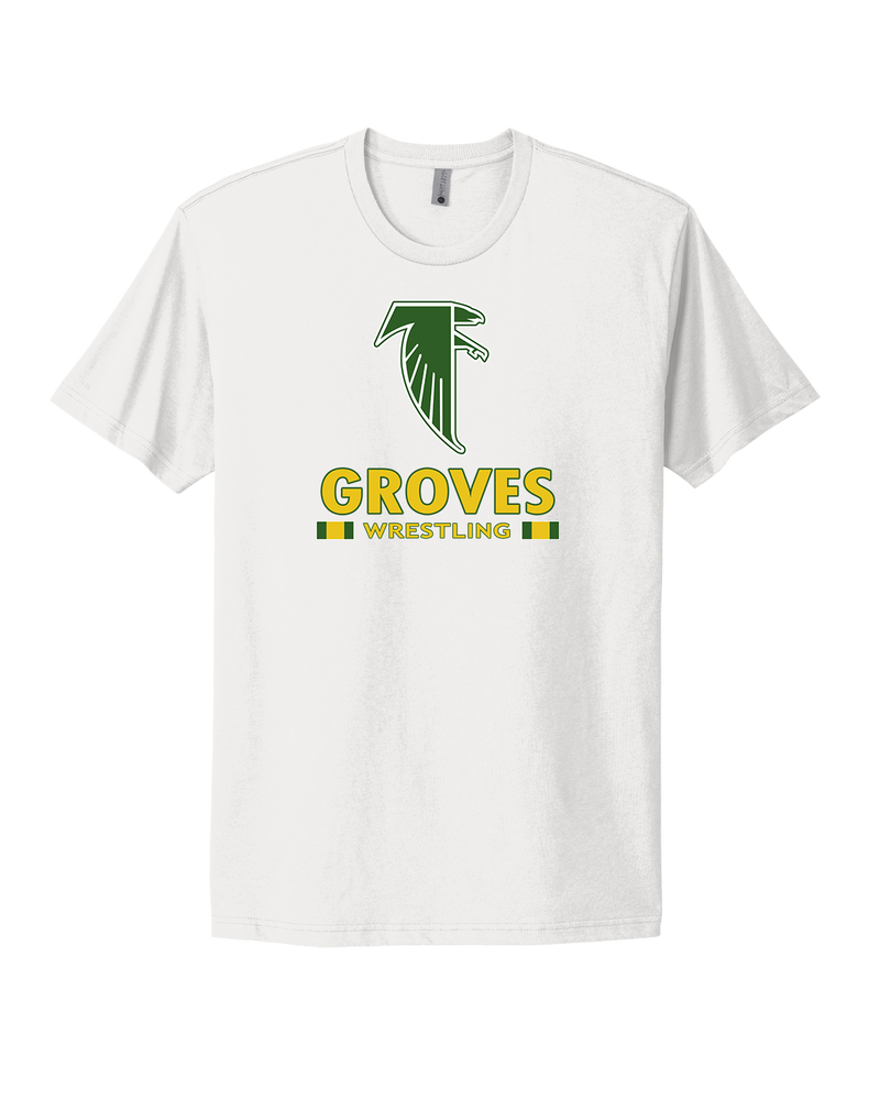 Groves HS Wrestling Stacked - Select Cotton T-Shirt