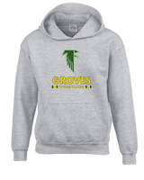 Groves HS Wrestling Stacked - Cotton Hoodie