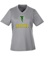 Groves HS Wrestling Stacked - Womens Performance Shirt