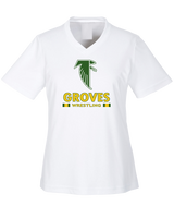 Groves HS Wrestling Stacked - Womens Performance Shirt