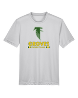 Groves HS Wrestling Stacked - Youth Performance T-Shirt