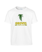 Groves HS Wrestling Stacked - Youth T-Shirt