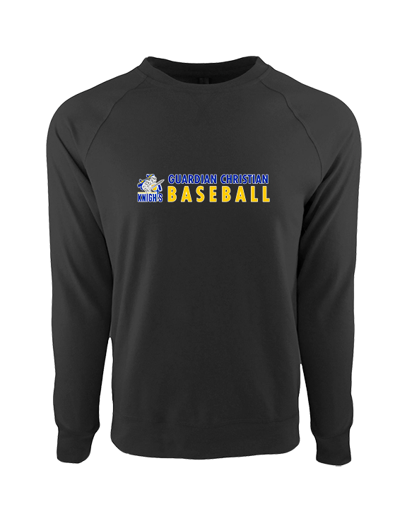 Guardian Christian Academy Baseball Basic - Crewneck Sweatshirt