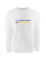 Guardian Christian Academy Baseball Basic - Crewneck Sweatshirt