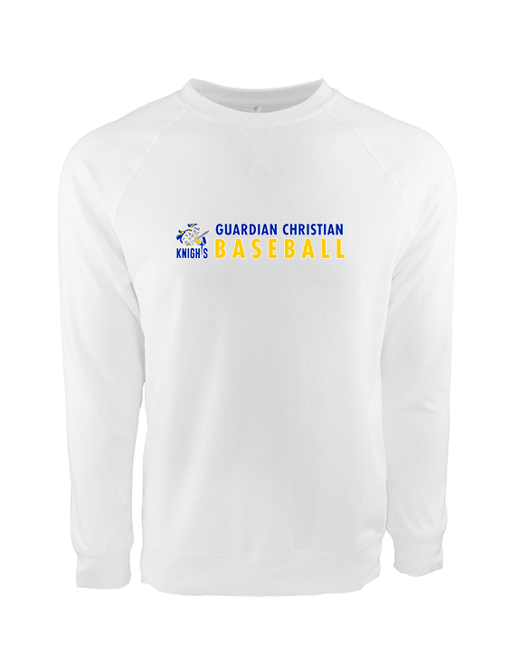 Guardian Christian Academy Baseball Basic - Crewneck Sweatshirt