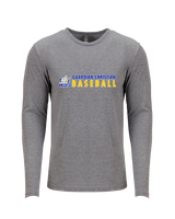 Guardian Christian Academy Baseball Basic - Tri-Blend Long Sleeve