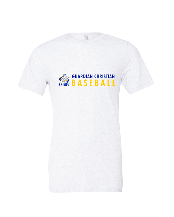 Guardian Christian Academy Baseball Basic - Tri-Blend Shirt