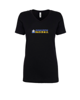 Guardian Christian Academy Baseball Basic - Womens V-Neck