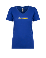 Guardian Christian Academy Baseball Basic - Womens V-Neck