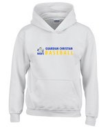 Guardian Christian Academy Baseball Basic - Youth Hoodie
