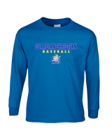 Guardian Christian Academy Baseball Block - Cotton Longsleeve