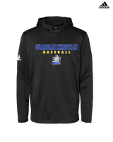 Guardian Christian Academy Baseball Block - Mens Adidas Hoodie