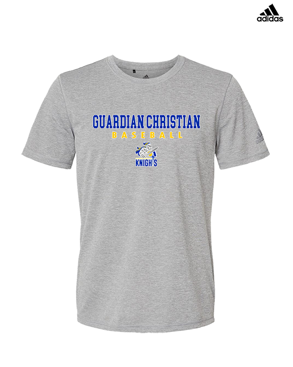 Guardian Christian Academy Baseball Block - Mens Adidas Performance Shirt