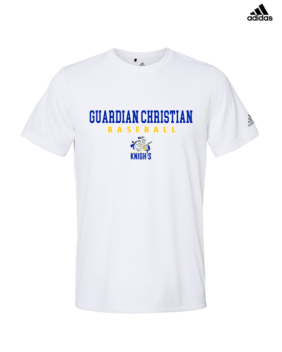 Guardian Christian Academy Baseball Block - Mens Adidas Performance Shirt