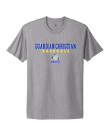 Guardian Christian Academy Baseball Block - Mens Select Cotton T-Shirt