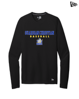 Guardian Christian Academy Baseball Block - New Era Performance Long Sleeve