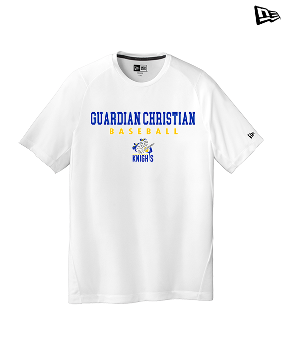 Guardian Christian Academy Baseball Block - New Era Performance Shirt