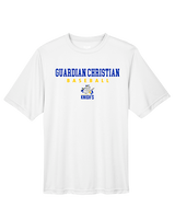 Guardian Christian Academy Baseball Block - Performance Shirt
