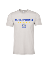 Guardian Christian Academy Baseball Block - Tri-Blend Shirt