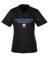 Guardian Christian Academy Baseball Block - Womens Performance Shirt
