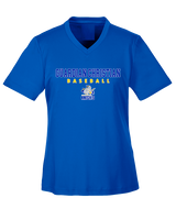 Guardian Christian Academy Baseball Block - Womens Performance Shirt