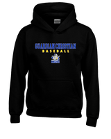 Guardian Christian Academy Baseball Block - Youth Hoodie