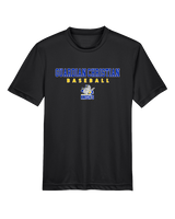 Guardian Christian Academy Baseball Block - Youth Performance Shirt