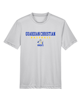 Guardian Christian Academy Baseball Block - Youth Performance Shirt