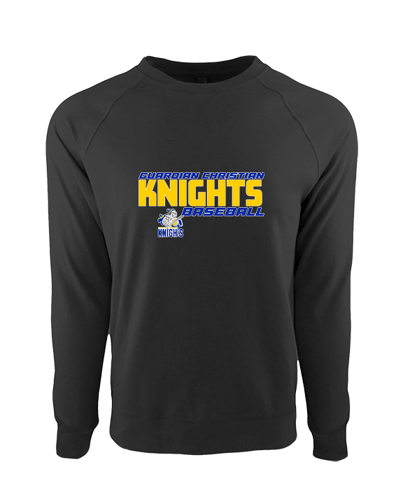 Guardian Christian Academy Baseball Bold - Crewneck Sweatshirt